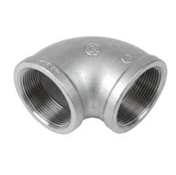 Malleable iron elbows fitting — EN 10242 compliant