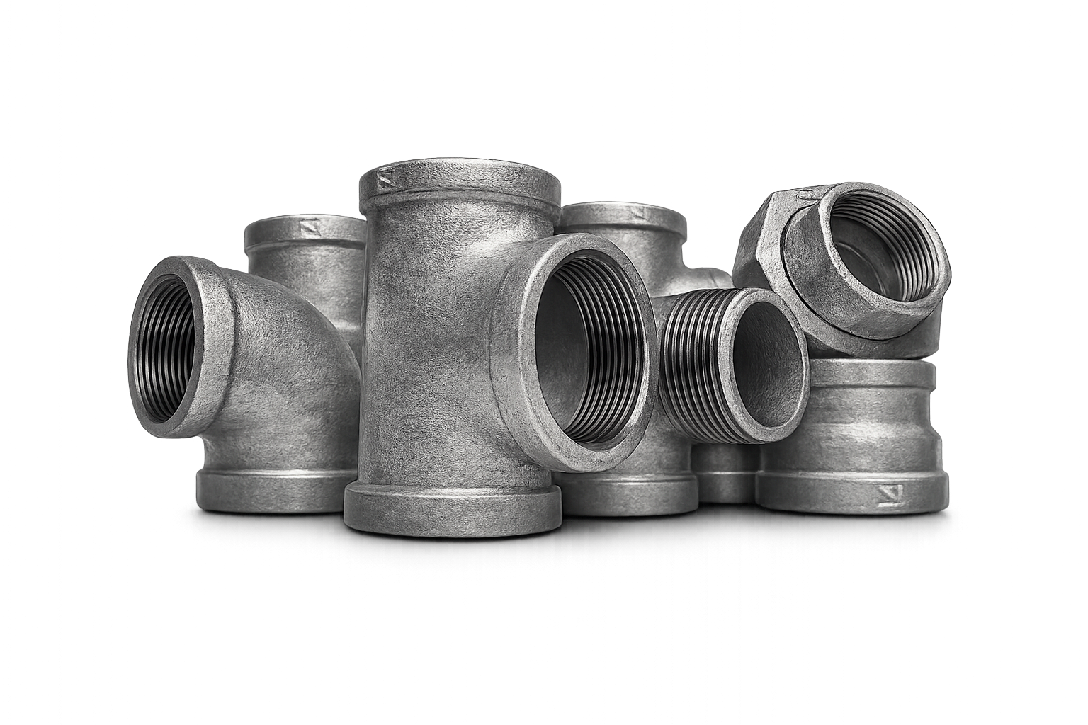 Malleable iron full range — EN10242